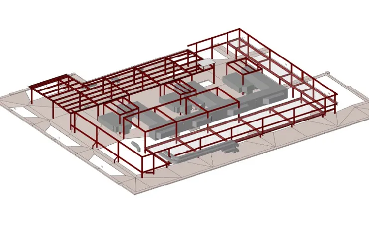 Architectural Components & Mechanical Equipment — structural model